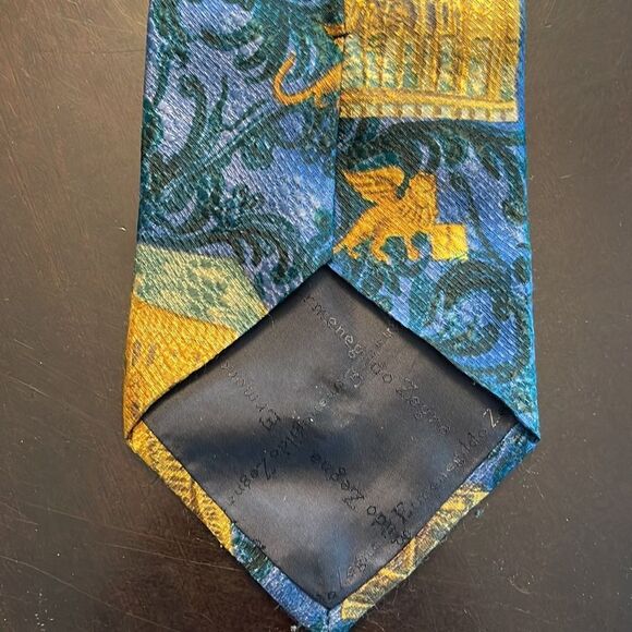 Ermenegildo Zegna Tie. 100% silk. Beautiful. - Picture 4 of 5